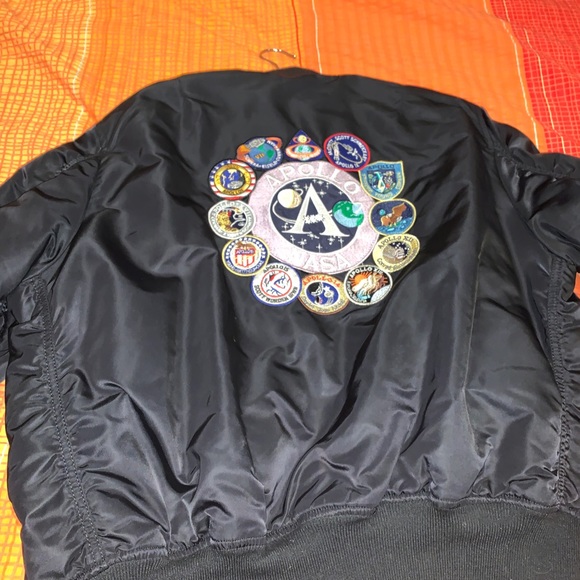Alpha Industries Apollo MA-1 Bomber Jacket - Picture 2 of 3